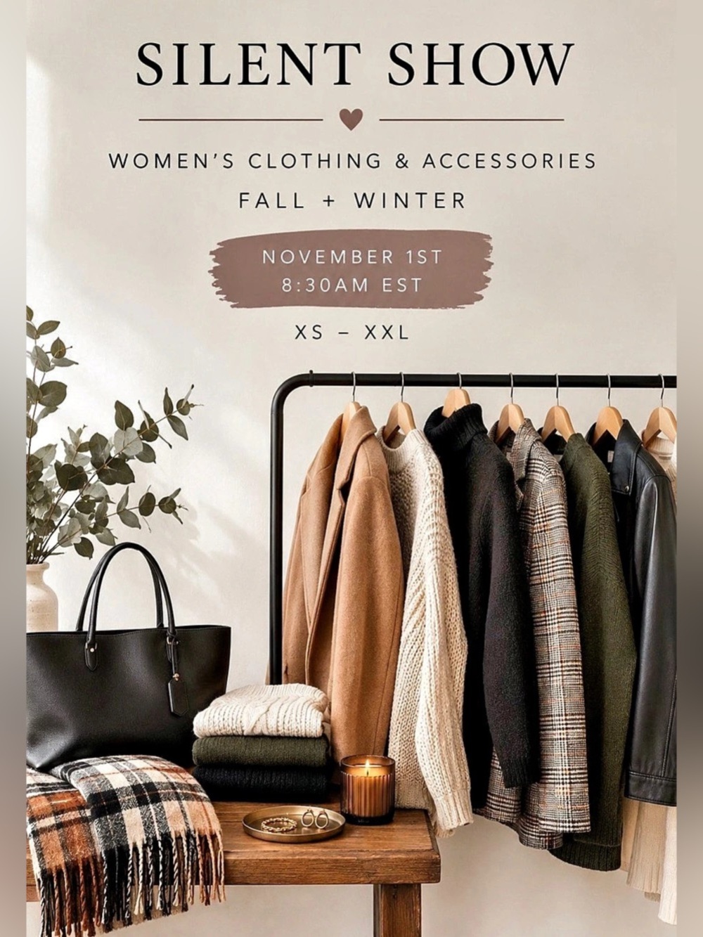 🍂1Nov2026 @8:30am 🍂 Women’s Clothing & Accessories
